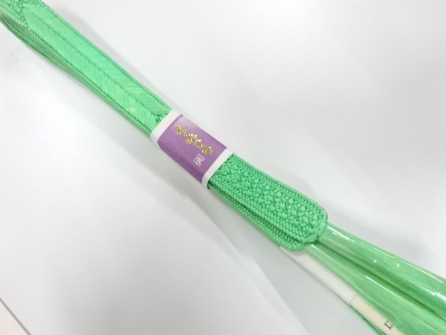 JAPANESE KIMONO / UNUSED HAND-TIED OBIJIME